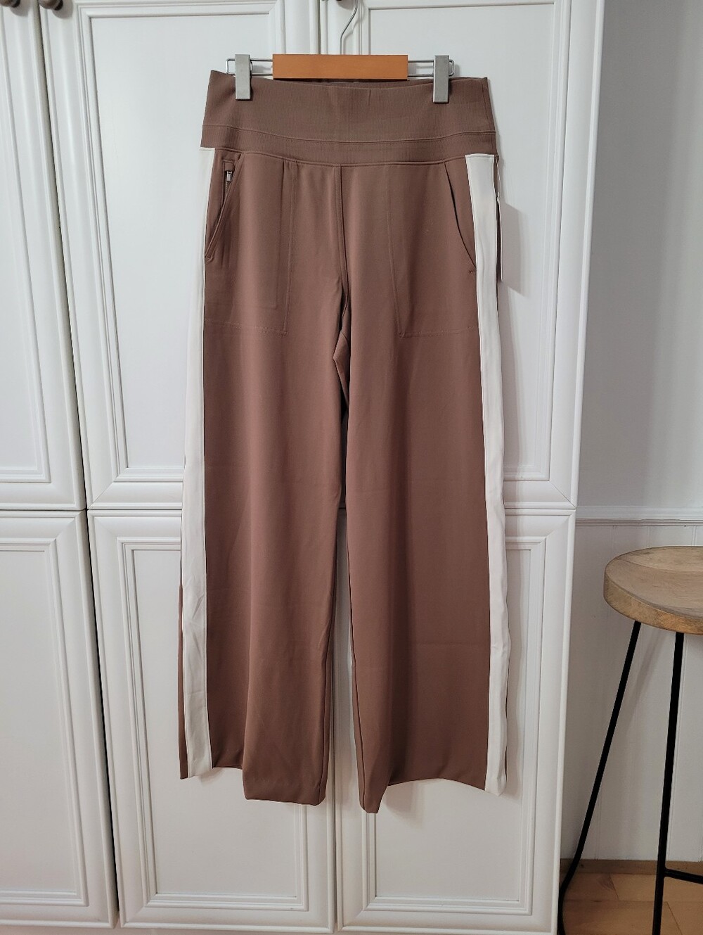 ATHLETA VENICE COLOURBLOCK WIDE LEG PANT SZ M/T